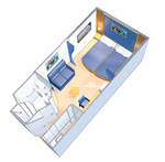 Accessible Interior Stateroom